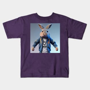 #Web3Kend Polygon Rabbit #1 Kids T-Shirt